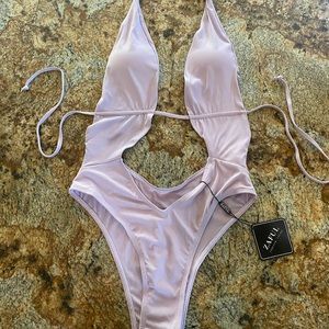 Zaful Lavender One Piece